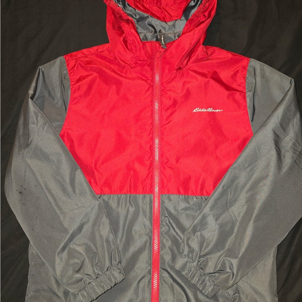 Eddie Bauer Red and Gray Jacket